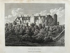 1795 View Of Old Hall Ashton