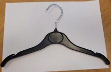 Coat HANGERS Childrens plastic KIDS 30cm BLACK - Approx 70 per box BULK