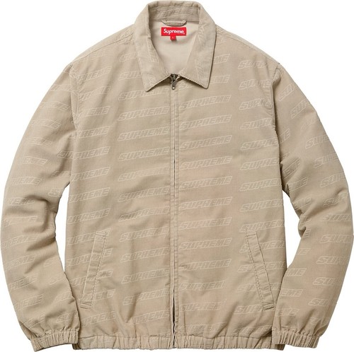 Supreme debossed logo corduroy - supreme,