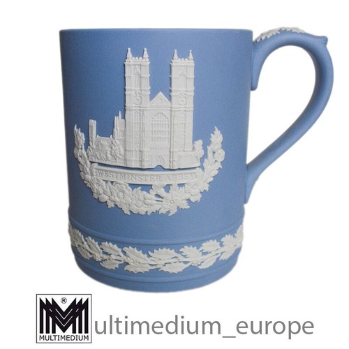 Wedgwood porcelain mug blue - wedgwood,
