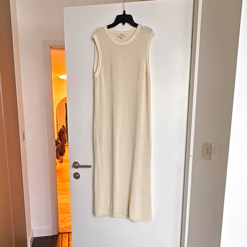 Cos cream sleeveless ribbed - sleeveless,