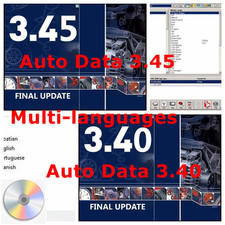 2025 Hot Auto Repair Software AUTO DATA 3.45 Wiring Diagrams Data with Install V