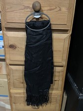 Plain Black Scarf - New With Tags From Matalan
