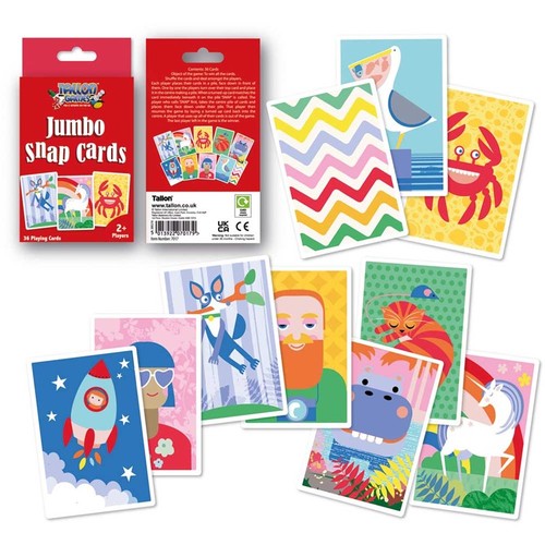 Pack jumbo snap playing - pack, of