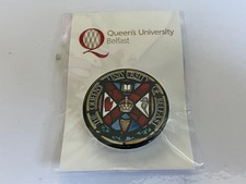 The Queens University Belfast  Pin Badge