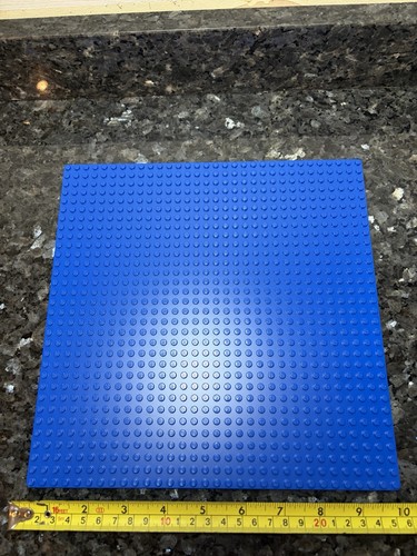 Lego blue base plate building - base,