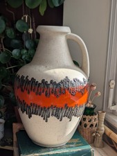 Vintage West German Floor Vase