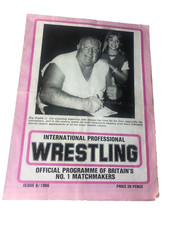 Wrestling Programme Big Daddy