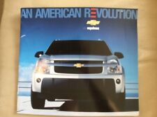Chevrolet Equinox Car Brochure - 2005 - US Market - Good Condition