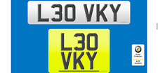 L30 VKY Leon Leo Vicky Private cherished personalised registration plate number
