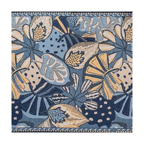 Decorative table blue 35x140cm - blue,