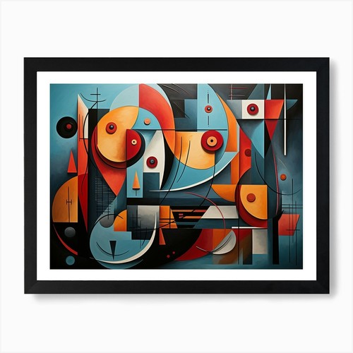 Abstract painting pablo - abstract, by