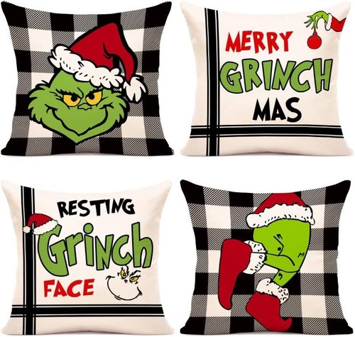 Pcs christmas pillow case - 4,