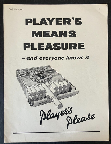 1957 player navy - player's, navy-cut