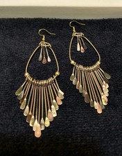 VTG Earrings 70's BOHO BOLD