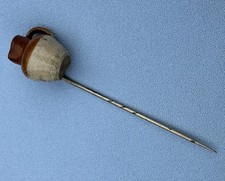 Miniature Stoneware Pottery Jugs Stick Pin - Unusual !!