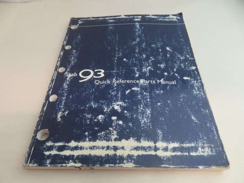 Saab quick reference - quick, parts