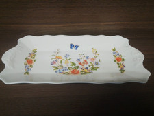 Aynsley Country Garden Bone China Sandwich Plate 