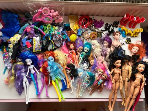 Big bundle used playline dolls - used,