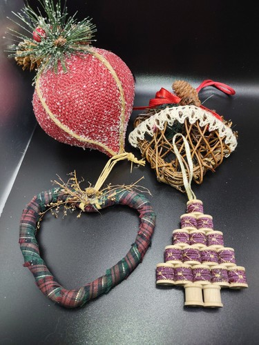 Lot rustic christmas - of, 4