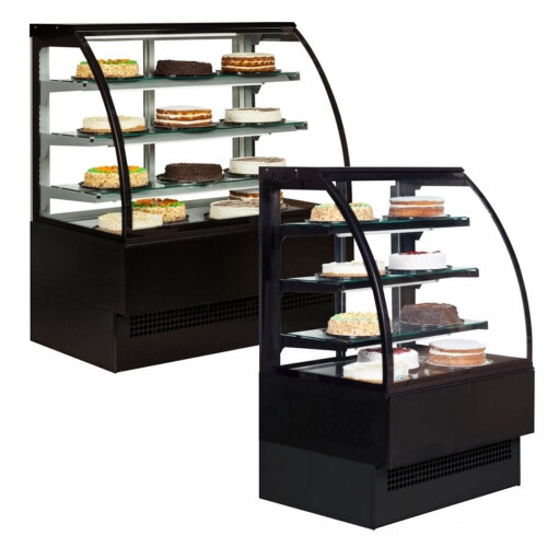 New black patisserie serve - black,