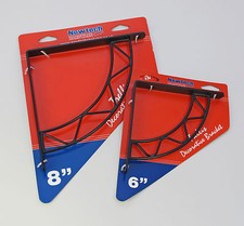 Trellis Shelf Bracket/support (Newtech) 6/8" Black/White