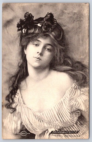 Antique evelyn nesbit portrait - evelyn,