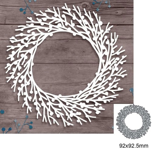 Wreath branches metal cutting - branches,