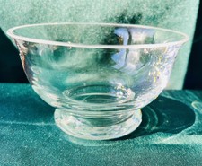 Small Crystal trifle /fruit/serving Pedestal Bowl ideal for 2 