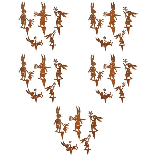 Durable garden rabbit - durable, stake