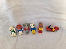 5x LEGO Fabuland Figures
