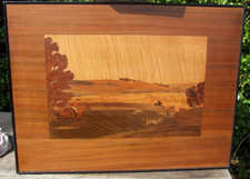 Large Marquetry Countryside