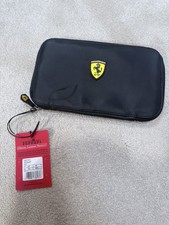 Black Ferrari travel wallet