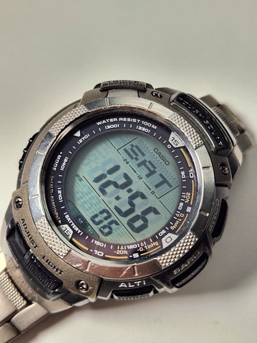 Casio pro trek men - men's, prg-80t