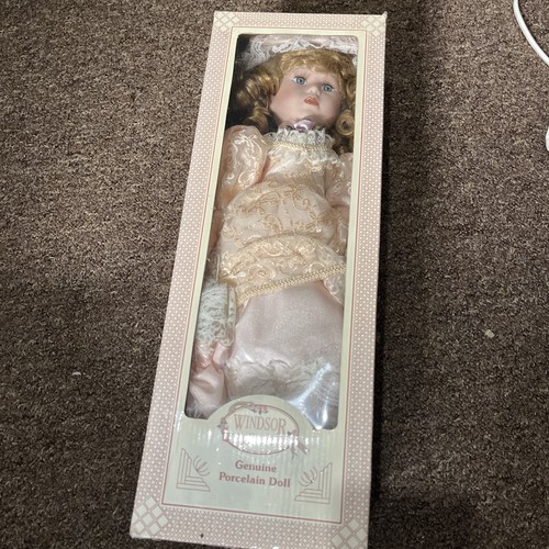 Porcelain doll - porcelain,