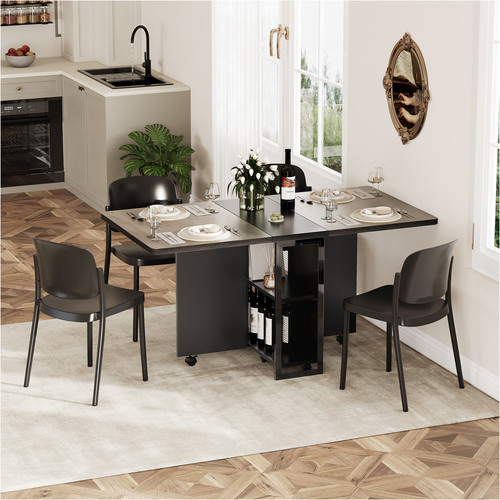 Folding dining table - for, 4-6