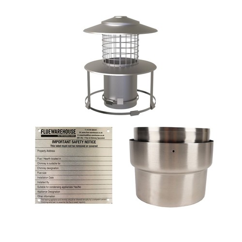 Flexible flue chimney - flexible,