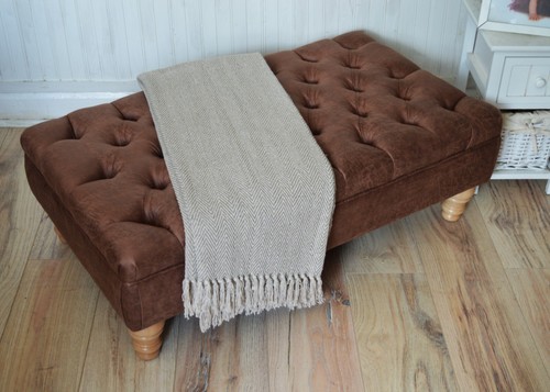 Chesterfield design footstool - design,