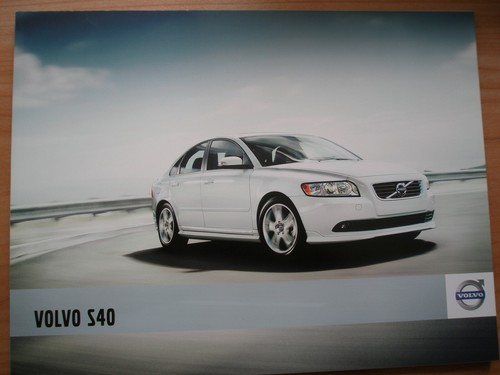 Volvo s40 range brochure - volvo, may