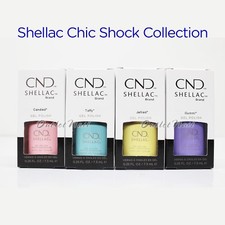 CND Shellac Chic Shock Collection UV Gel Nail Polish Color 7.3ml .25oz @Pick ANY