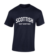SCOTTISH NOT BRITISH MENS T