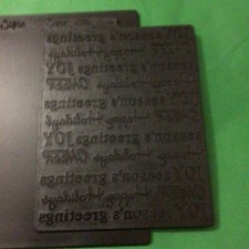 Sizzix Embossing Folders And