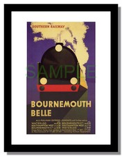 Southern railway bournemouth - railway,