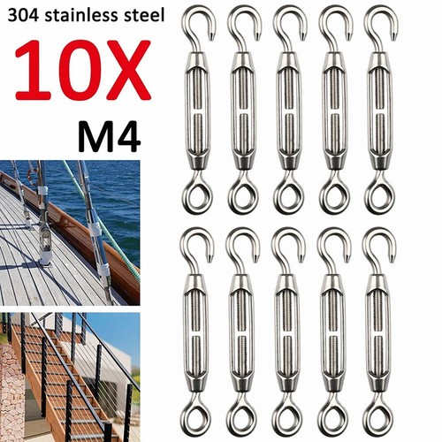 Pack turnbuckle hook and - 10,