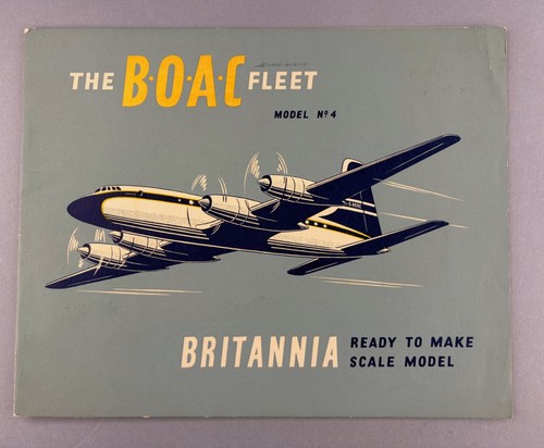 Boac bristol britannia airline - boac,