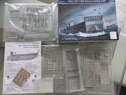Trumpeter 07213 wwii lcm - 1/72,