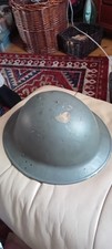 VINTAGE WW2 ARMY STEEL HELMET