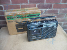HITACHI RADIO CASSETTE RECORDER BOOMBOX - ORIGINAL BOX - FILM MOVIE TV PROP SHOP