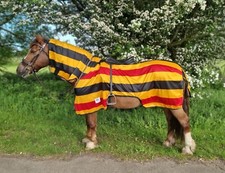 Fly Mesh Rug for Horse Pony Shetland Lightweight Full Neck Summer Ride On Sheet