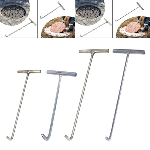 Manhole hook tool rigid - hook,